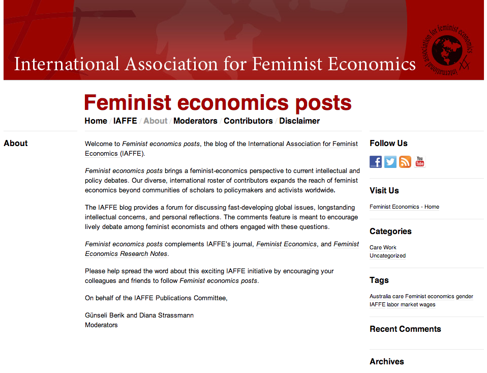 Feminist Economic Posts
